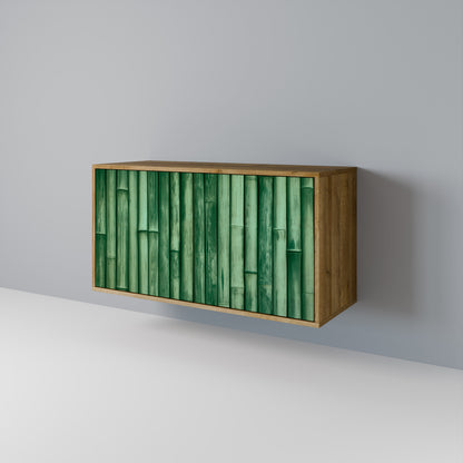 NATURAL GREEN Skänk med två dörrar
