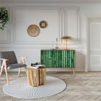 NATURAL GREEN Skänk med två dörrar