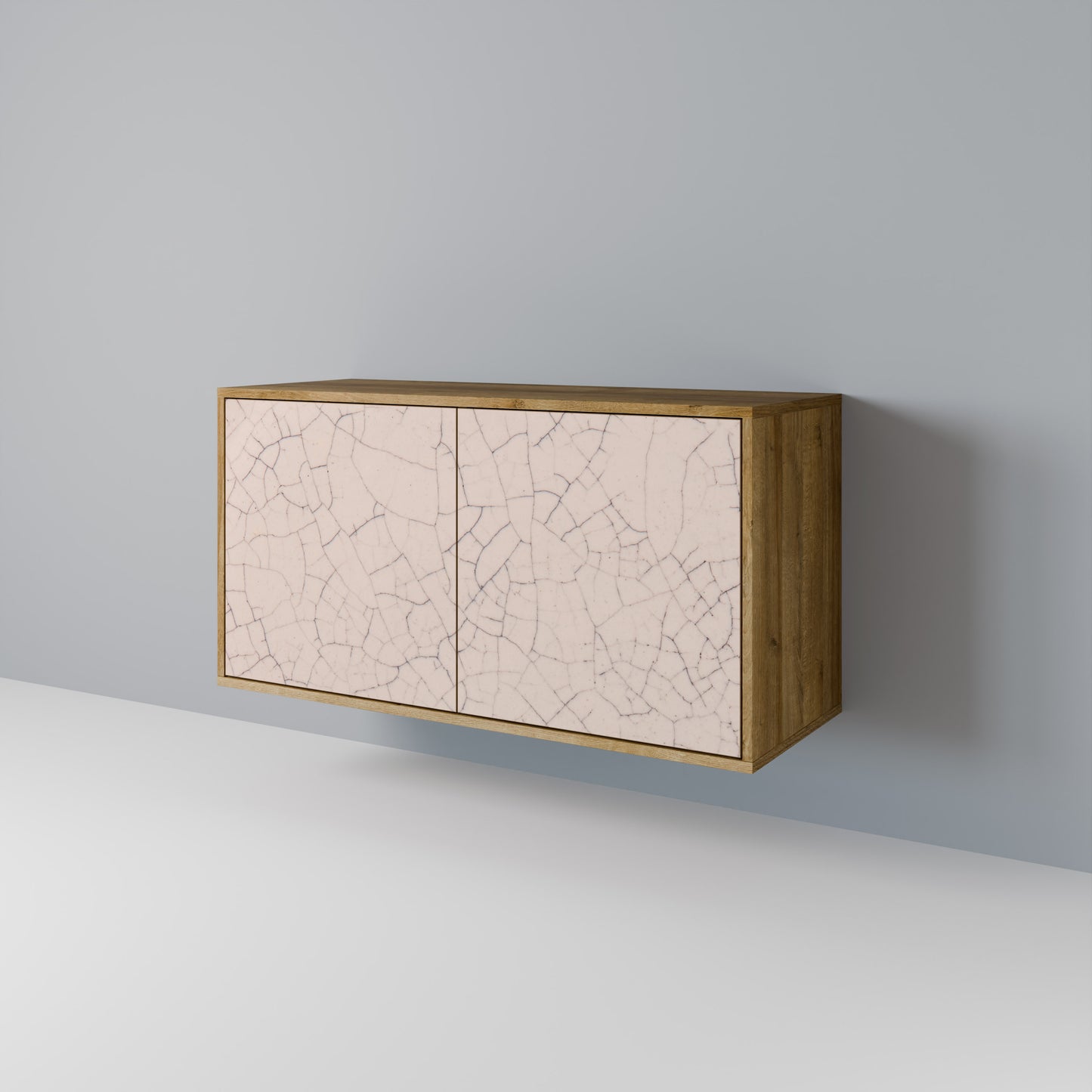CERAMIC TEXTURE Skänk med två dörrar