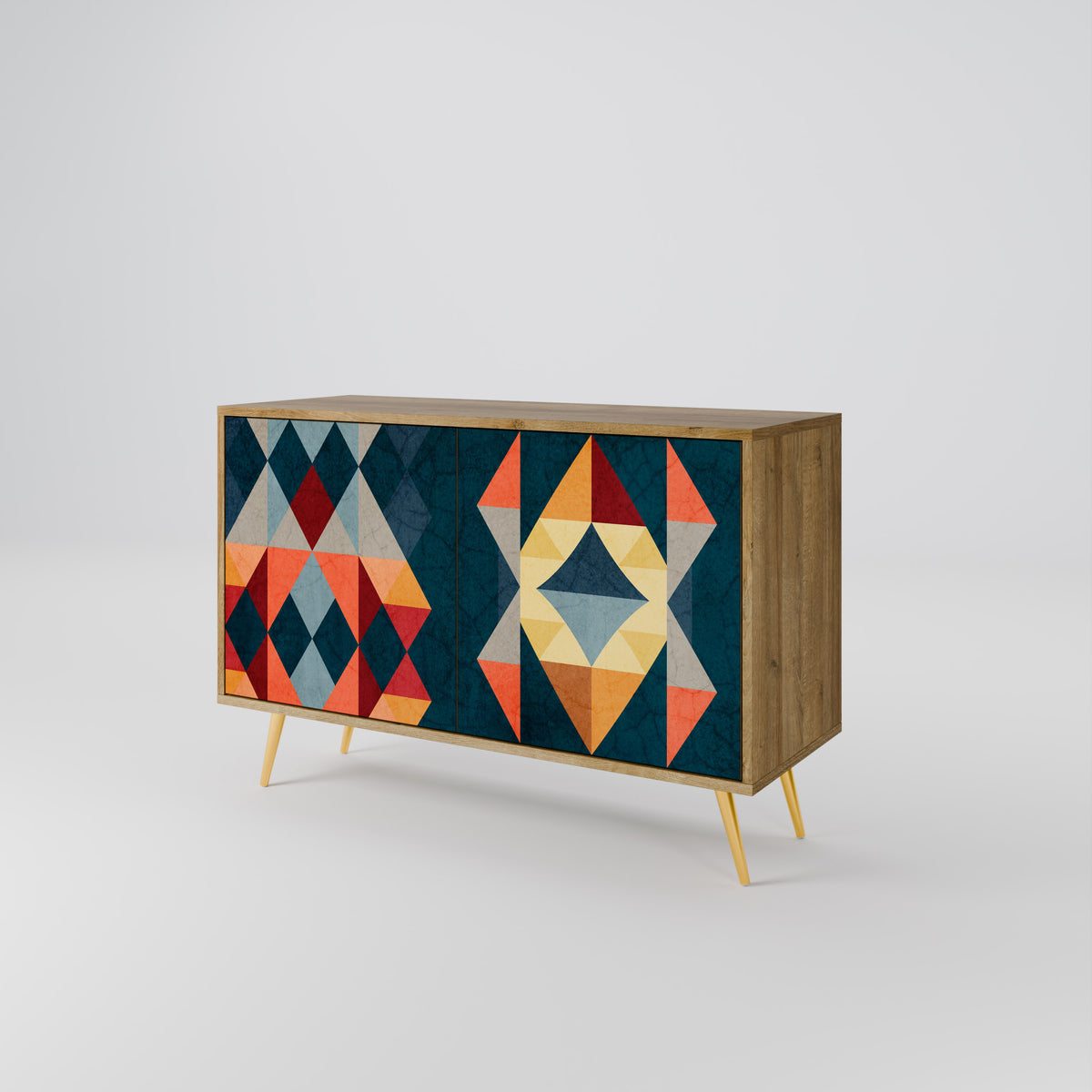 CRACKED ILLUSION 2-Door Sideboard