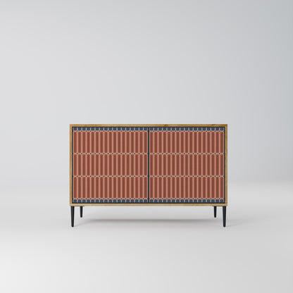 HYPNOTIC GATE 2-dörrars skänk i ekeffekt