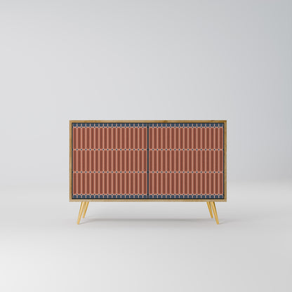 HYPNOTIC GATE 2-dörrars skänk i ekeffekt