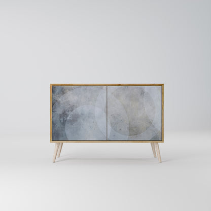 MUTED ARC 2-Door Sideboard in Oak Effect