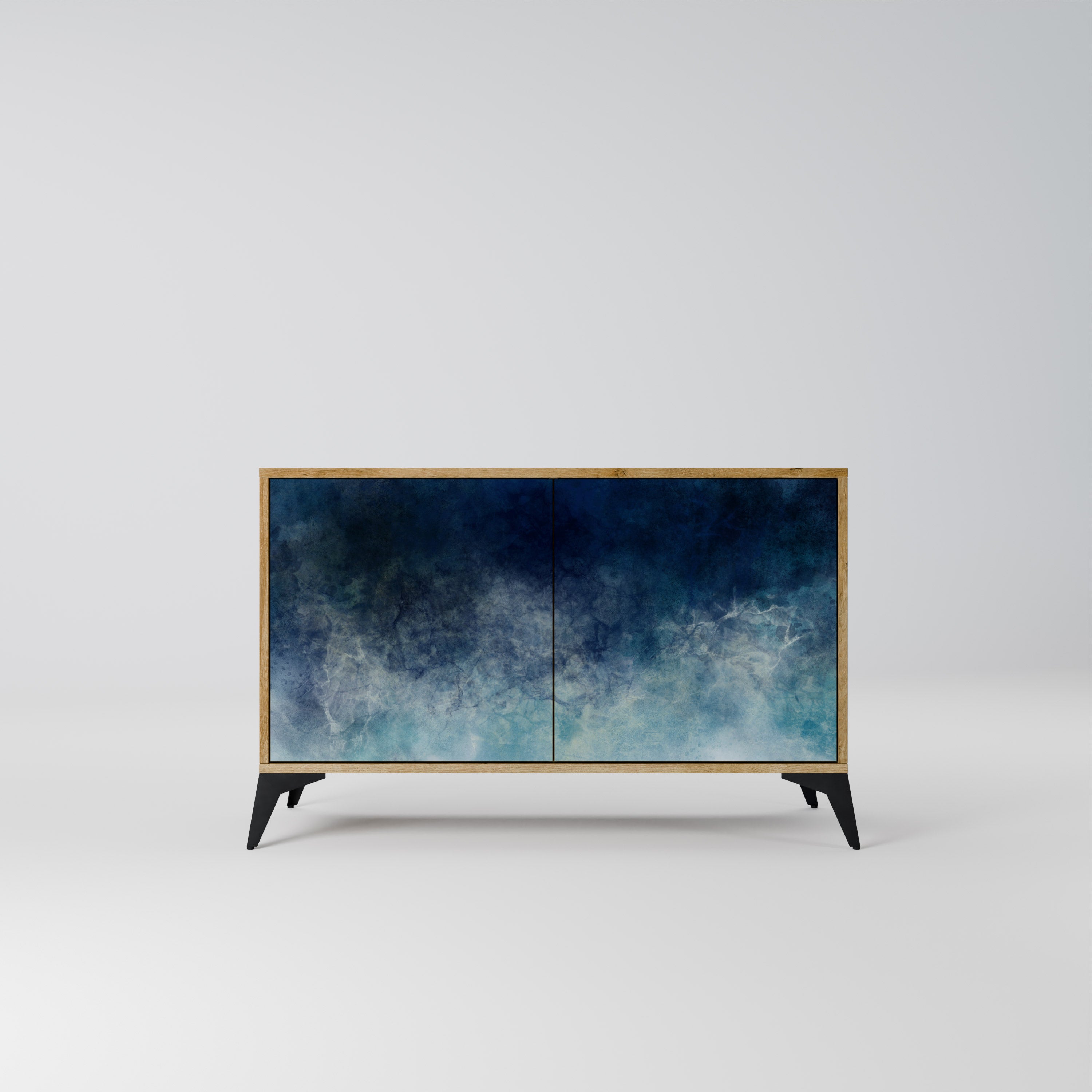 CELESTIAL FALL 2-Door Sideboard in Oak Effect