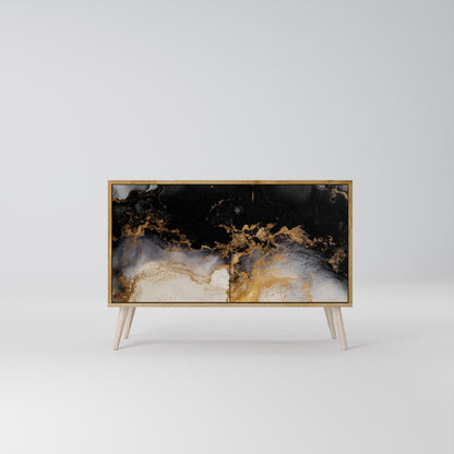 MARBLE OF TOMMORROW Skänk med två dörrar
