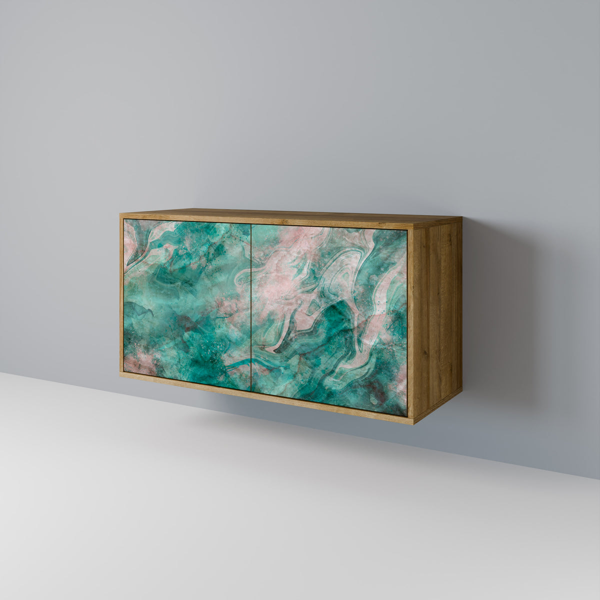 ABSTRACT ALCHEMY Skänk med två dörrar