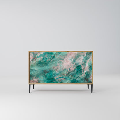 ABSTRACT ALCHEMY 2-Door Sideboard in Oak Effect