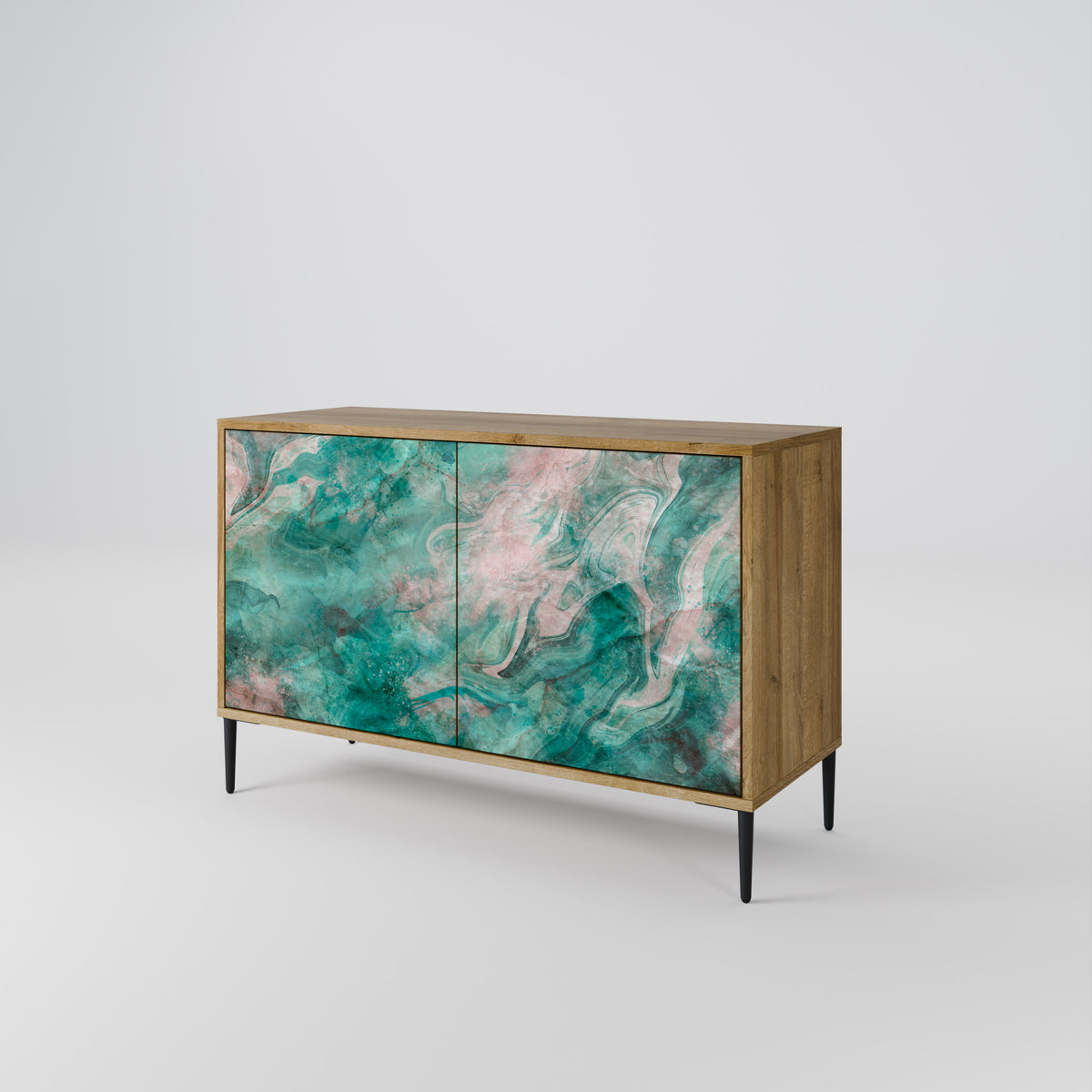 ABSTRACT ALCHEMY Skänk med två dörrar