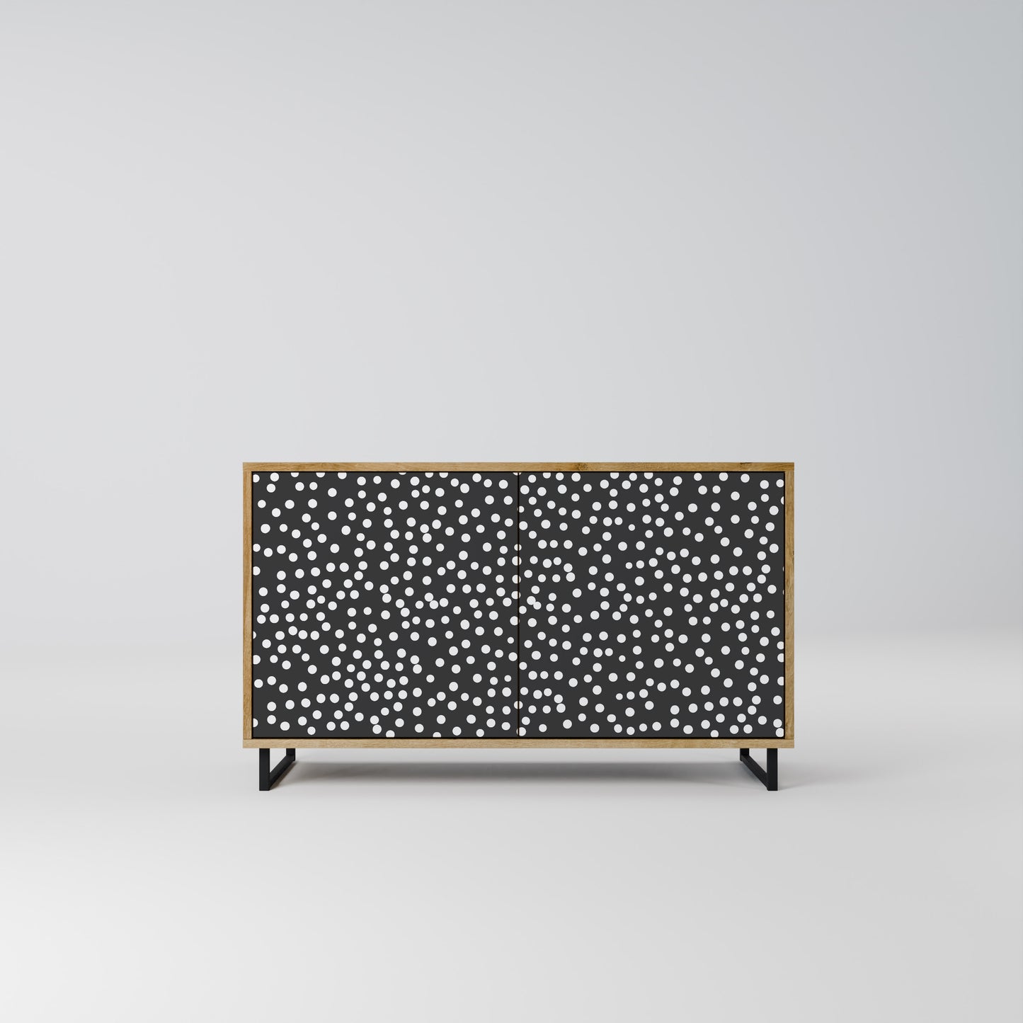 BLINDING LIGHTS 2-Door Sideboard in Oak Effect