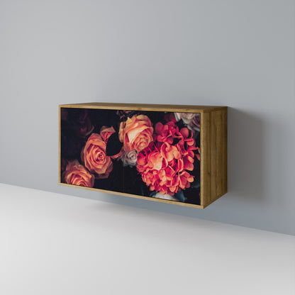 NEVERENDING BLOOM Skänk med två dörrar