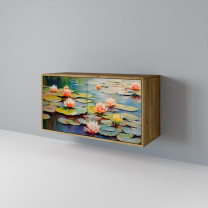 BLOOMING WATERS 2-Door Sideboard