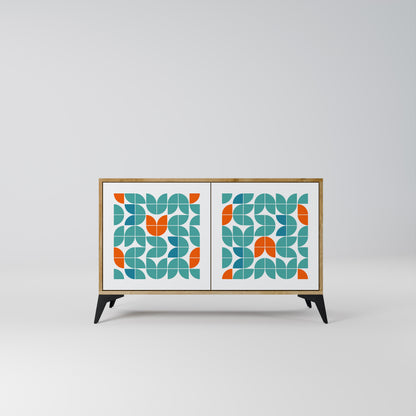 BE THE CHANGE 2-Door Sideboard in Oak Effect