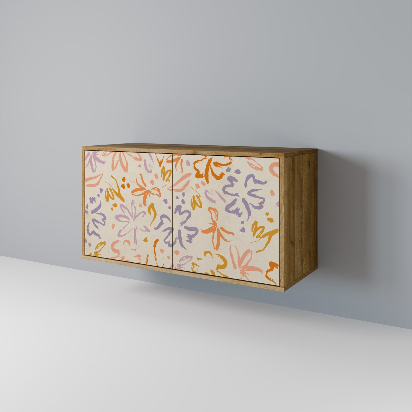 SPRING WHIMSY Skänk med två dörrar