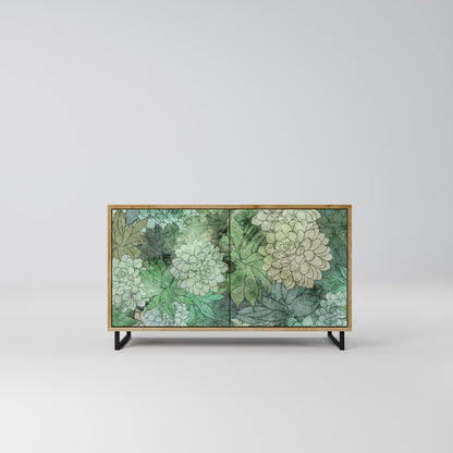 SUCCULENT CLUSTER 2-Door Sideboard in Oak Effect