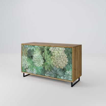 SUCCULENT CLUSTER 2-Door Sideboard in Oak Effect