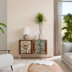 TIDLÖST FLORA 2-dörrars skänk