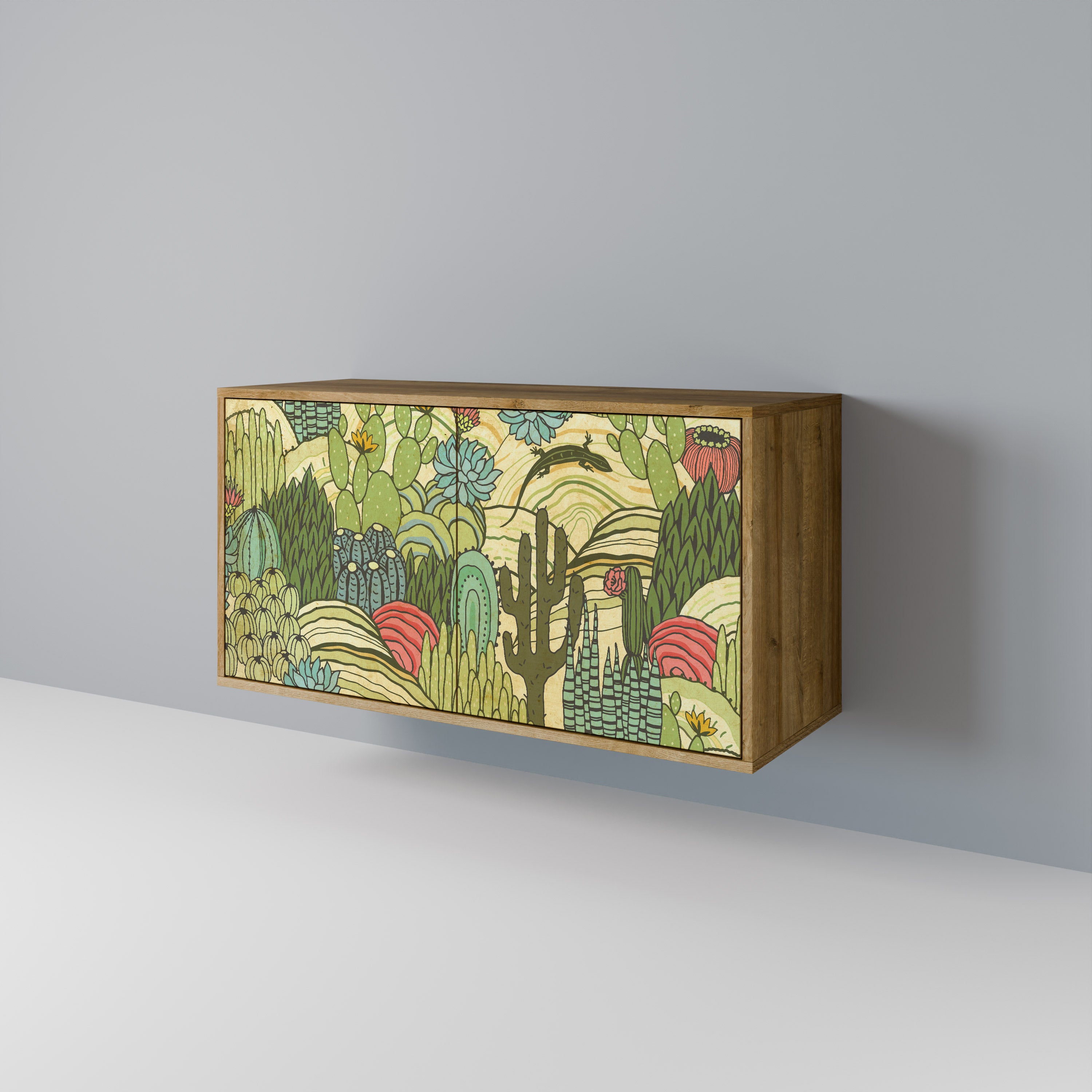 SUCCULENTER KALEIDOSKOP 2-dörrars skänk