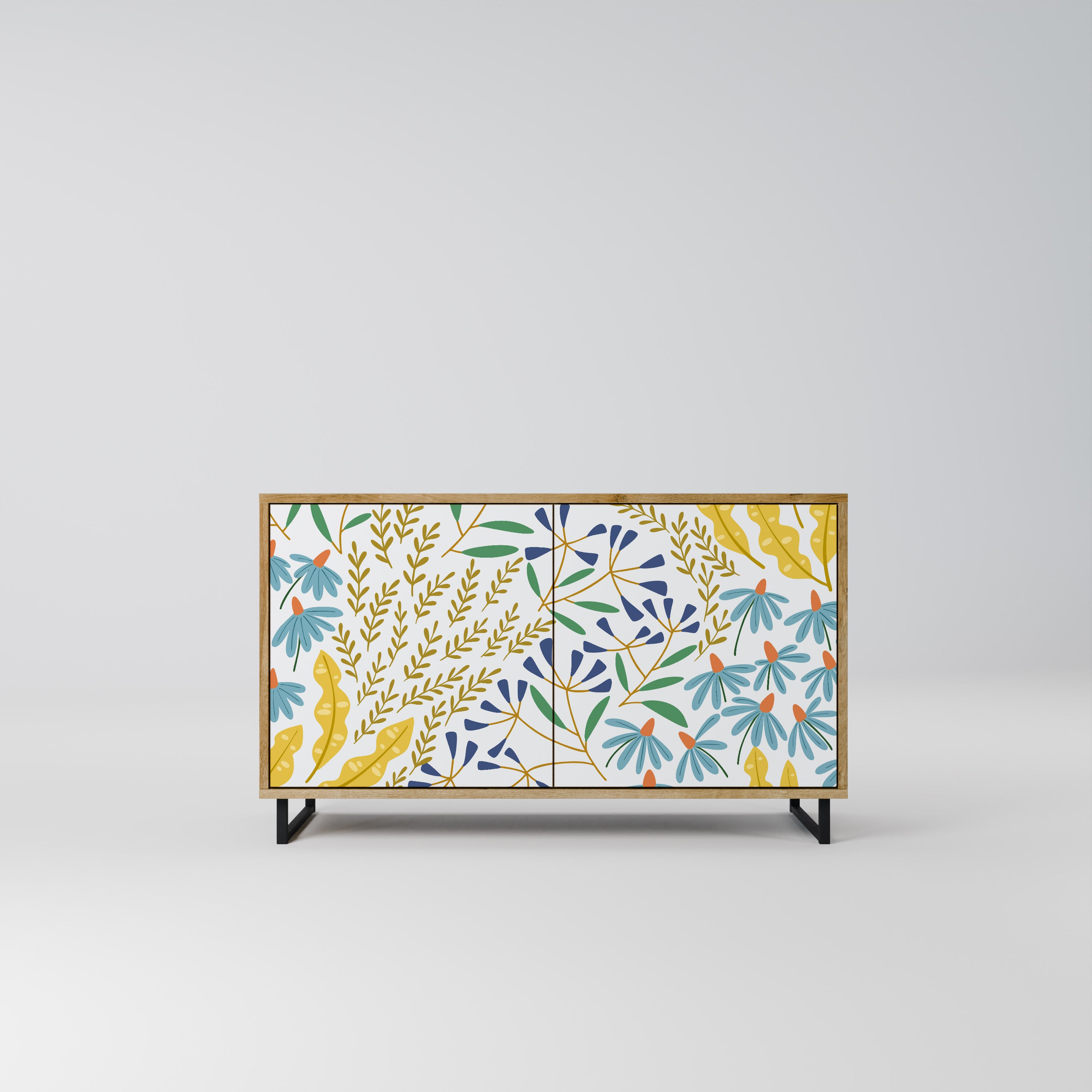 HELLO SPRING 2-Door Sideboard in Oak Effect