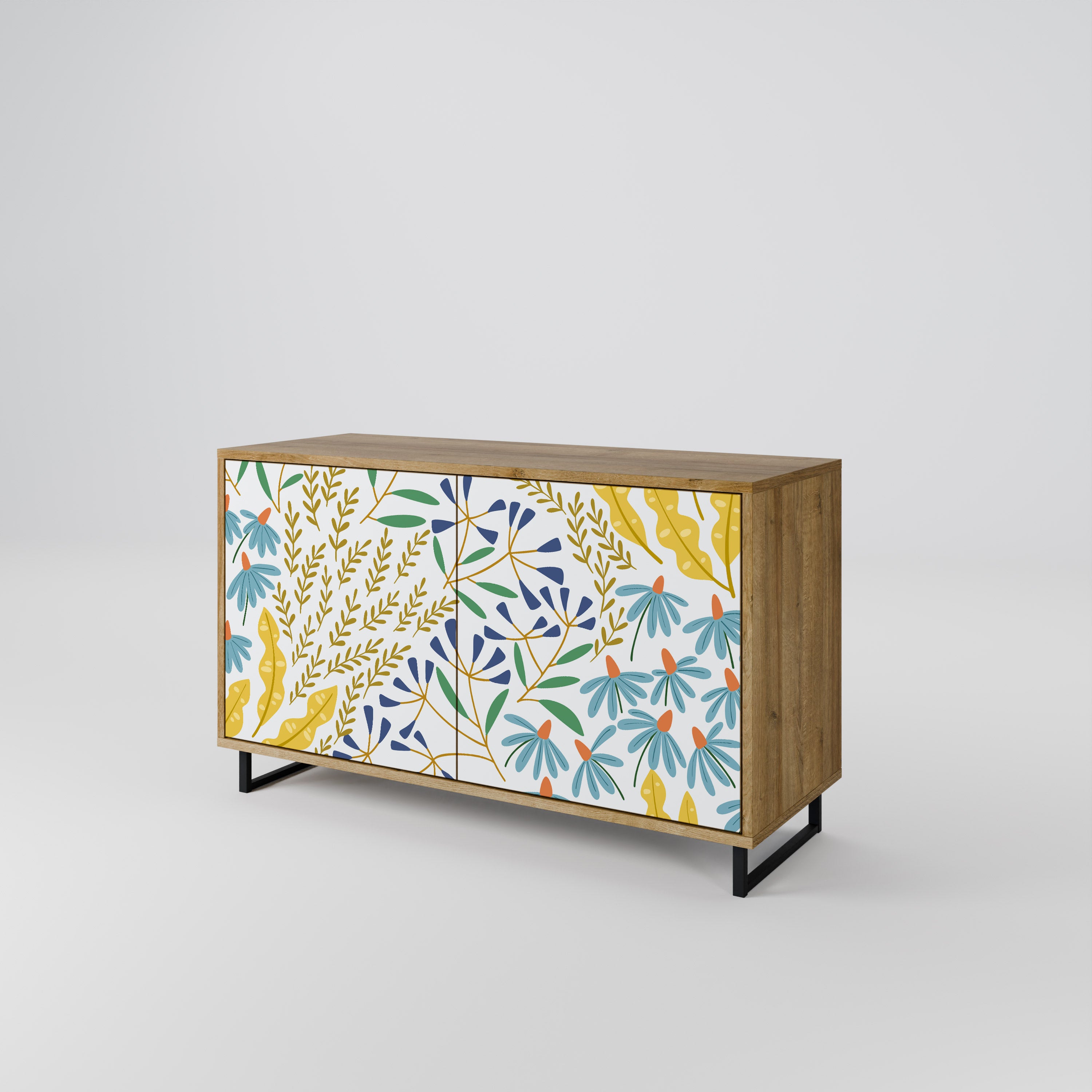 HELLO SPRING 2-Door Sideboard in Oak Effect