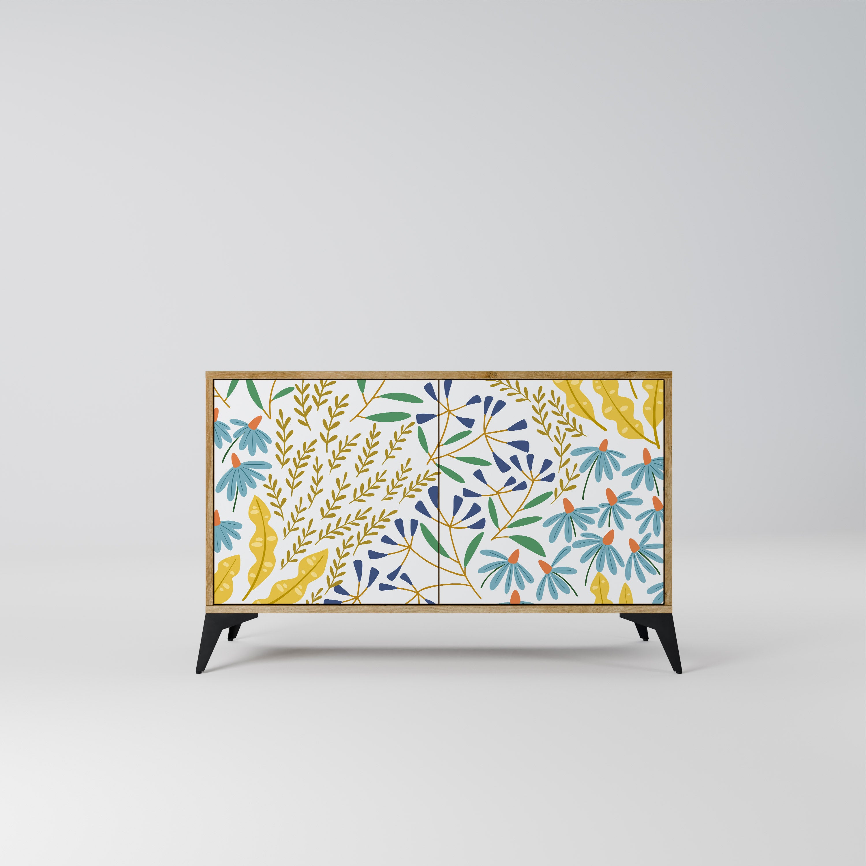 HELLO SPRING 2-Door Sideboard in Oak Effect