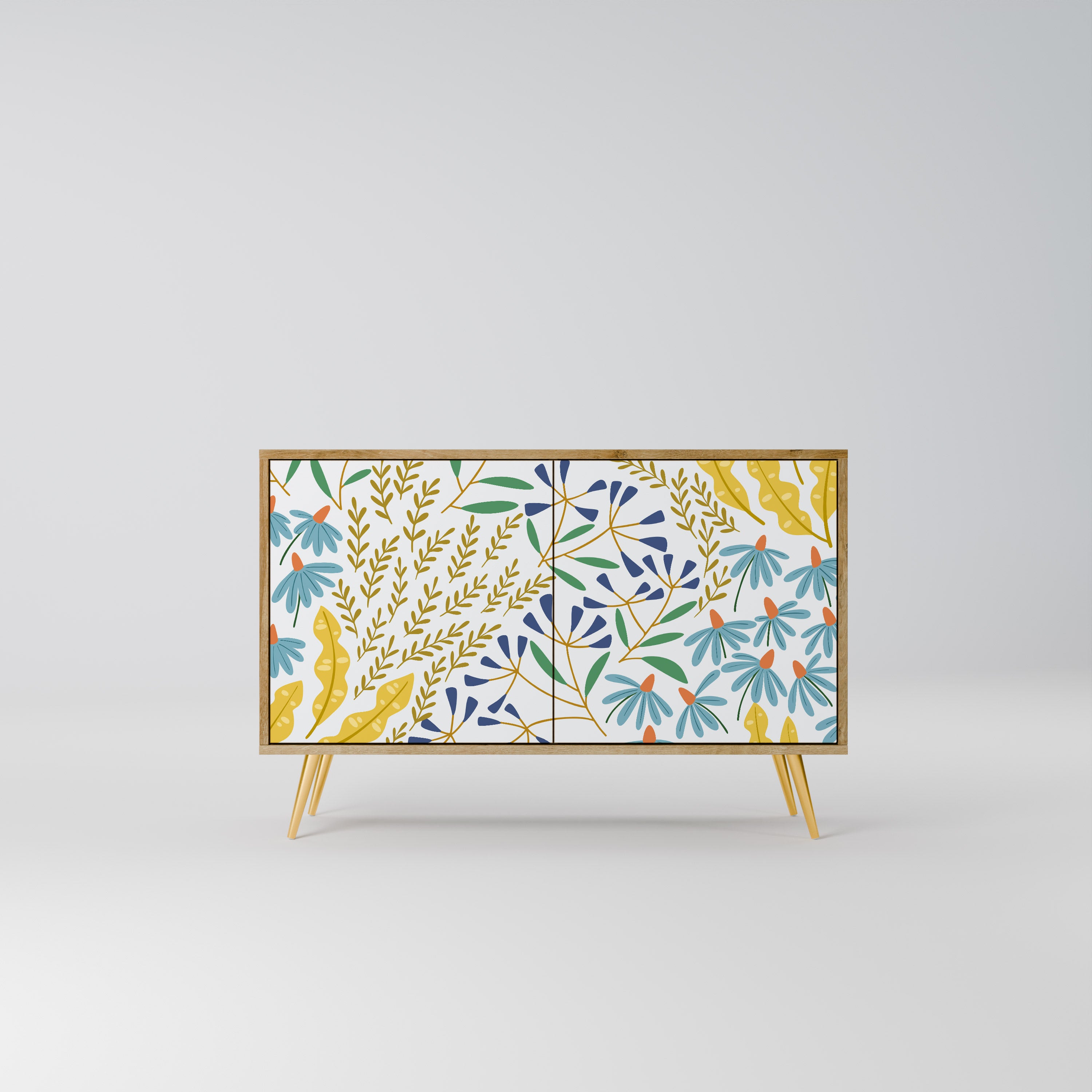 HELLO SPRING 2-Door Sideboard in Oak Effect