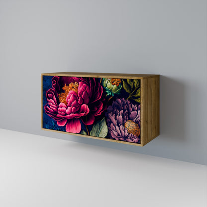 BLOOMING ELEGANCE Skänk med två dörrar