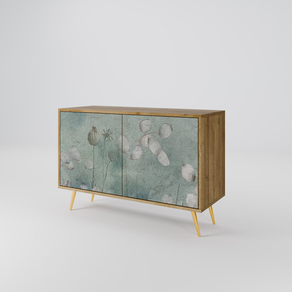 NIGHT LADY 2-Door Sideboard in Oak Effect