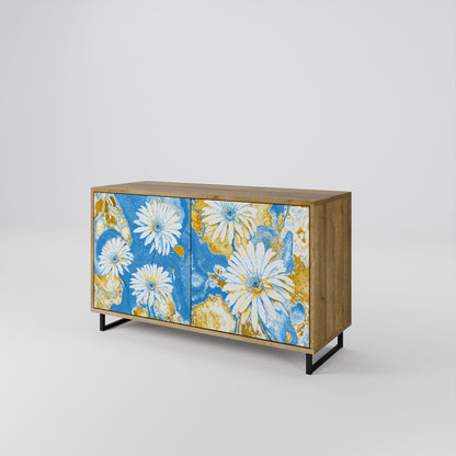 DAISY LUXE 2-Door Sideboard in Oak Effect
