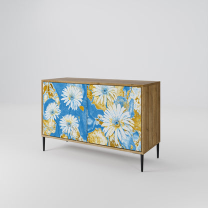 DAISY LUXE 2-Door Sideboard in Oak Effect