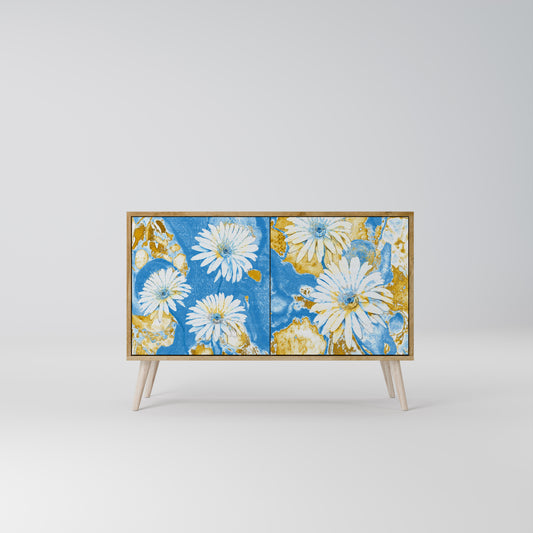 DAISY LUXE 2-dörrars skänk i ekeffekt