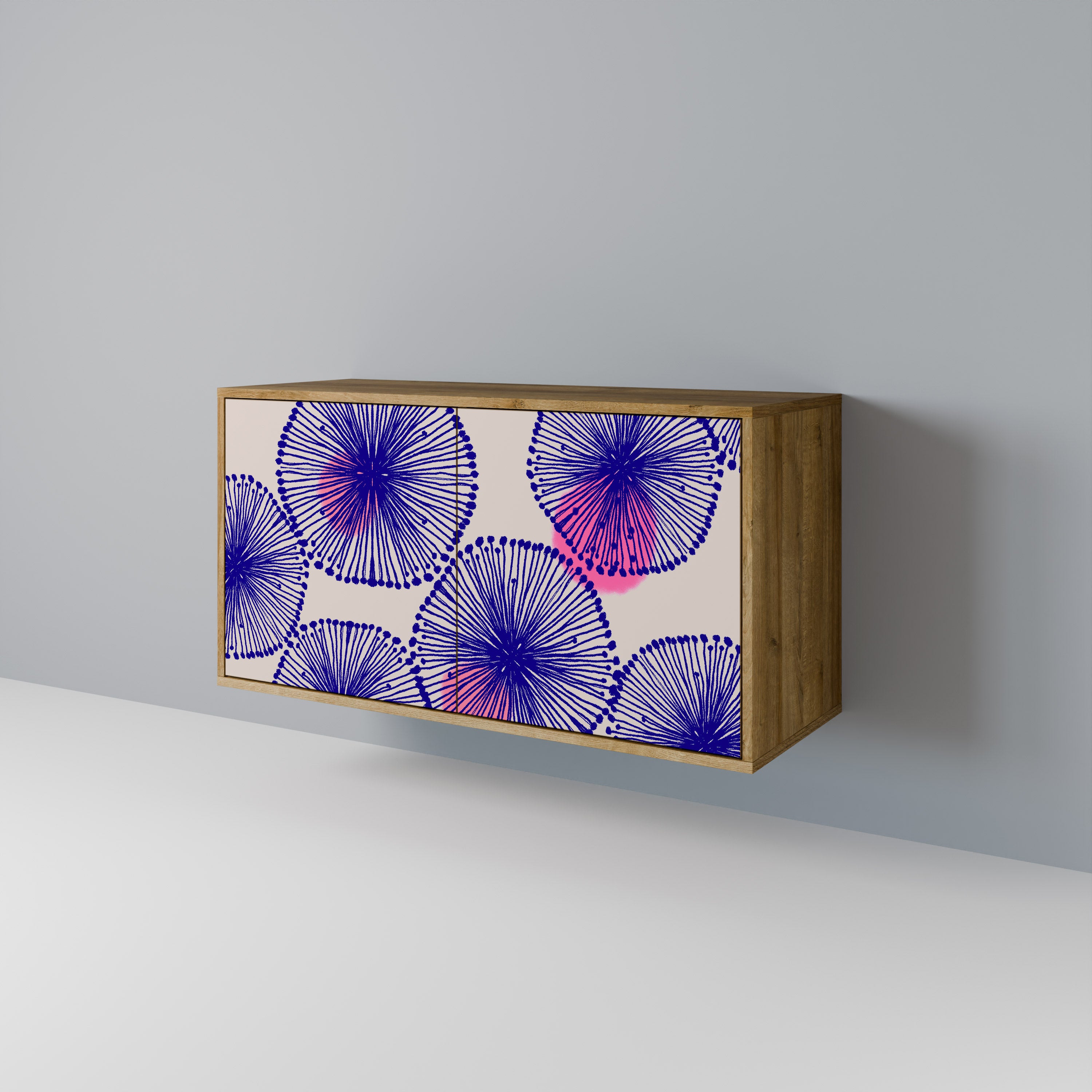 MAGIC NATURE skänk med 2 dörrar