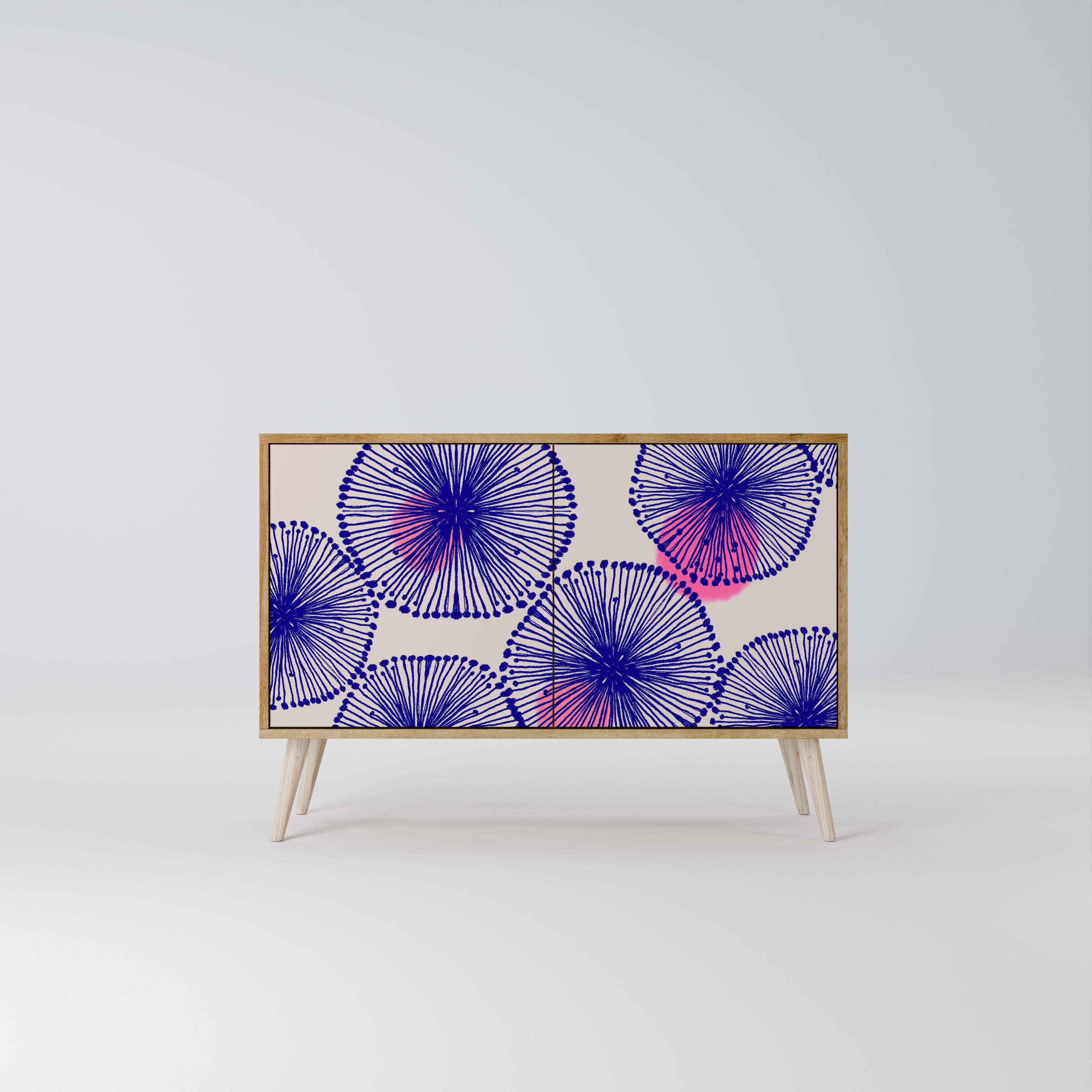MAGIC NATURE 2-Door Sideboard in Oak Effect