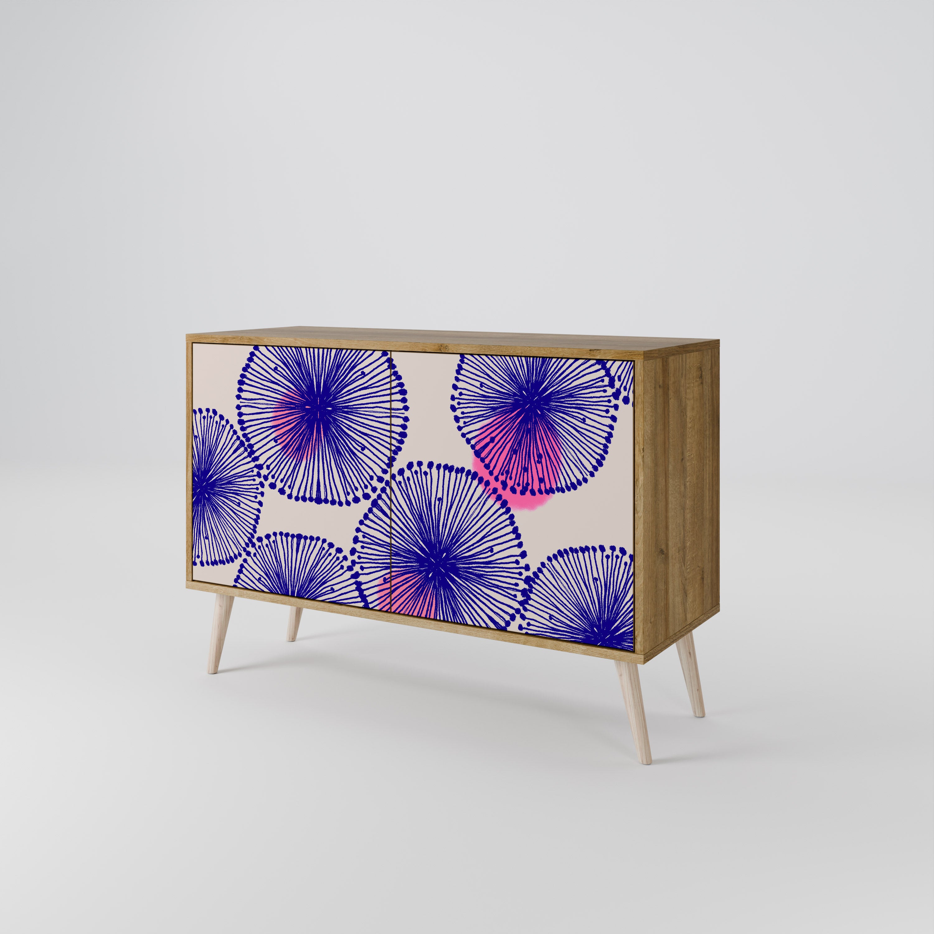 MAGIC NATURE 2-Door Sideboard in Oak Effect