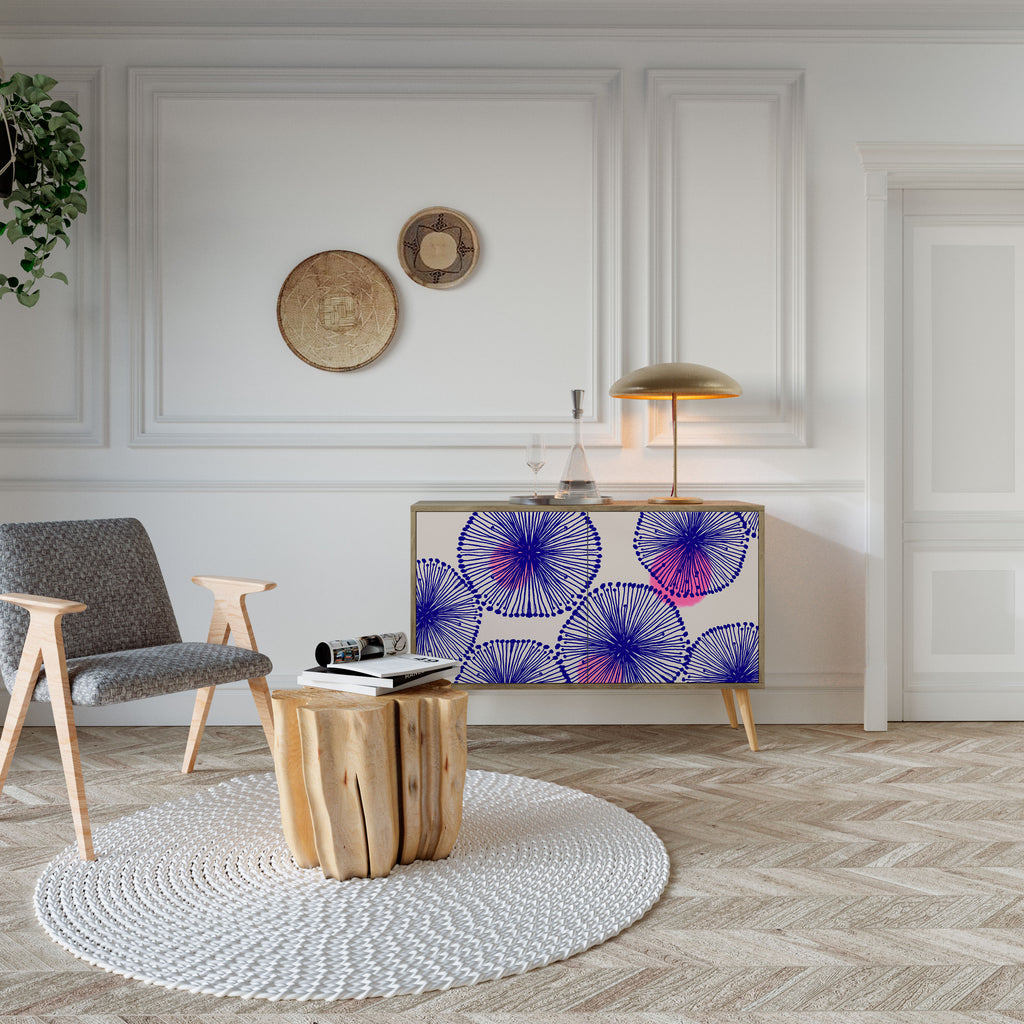 MAGIC NATURE 2-Door Sideboard in Oak Effect