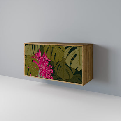 TROPICAL BEAUTY Skänk med två dörrar