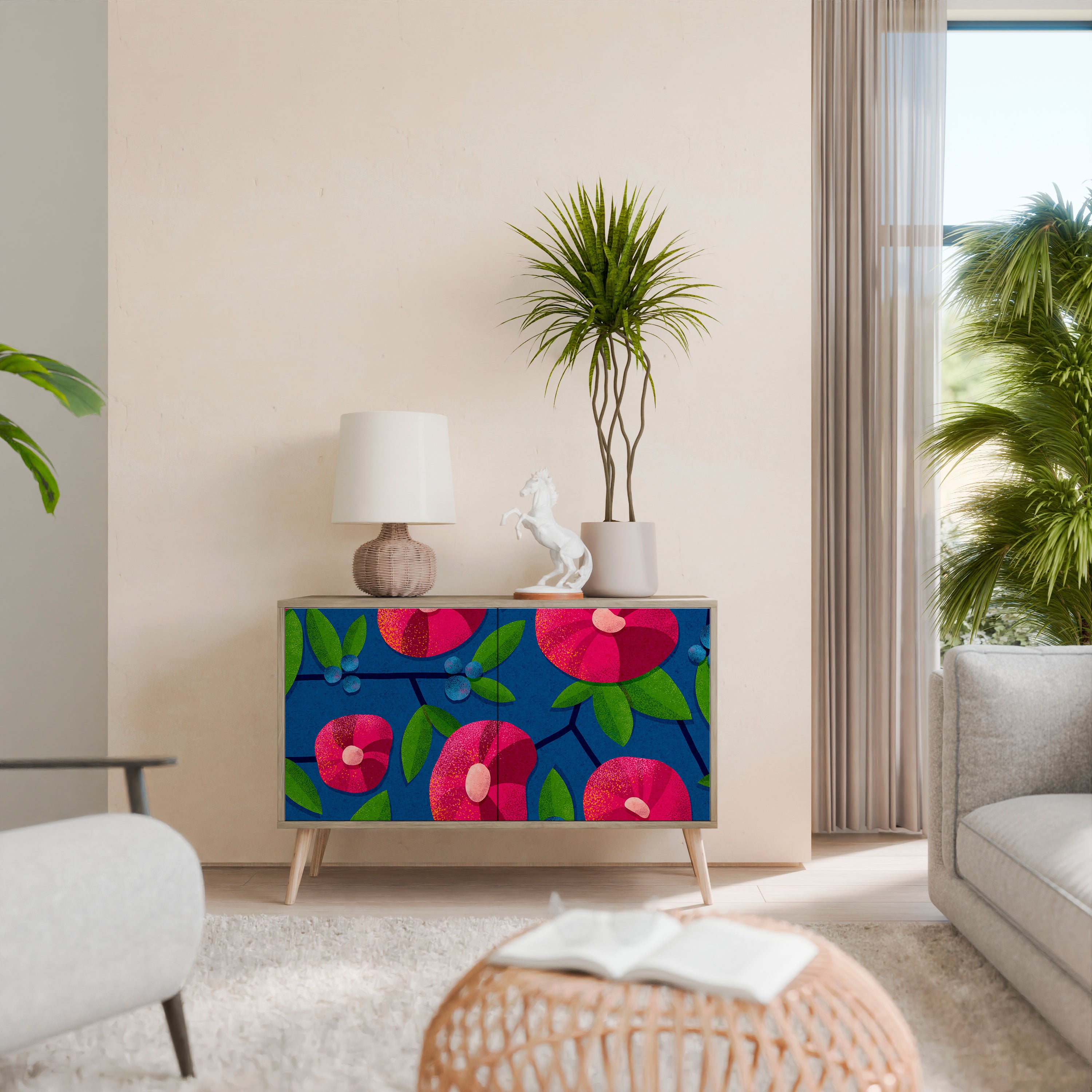 SPRING THOUGHTS 2-Door Sideboard in Oak Effect