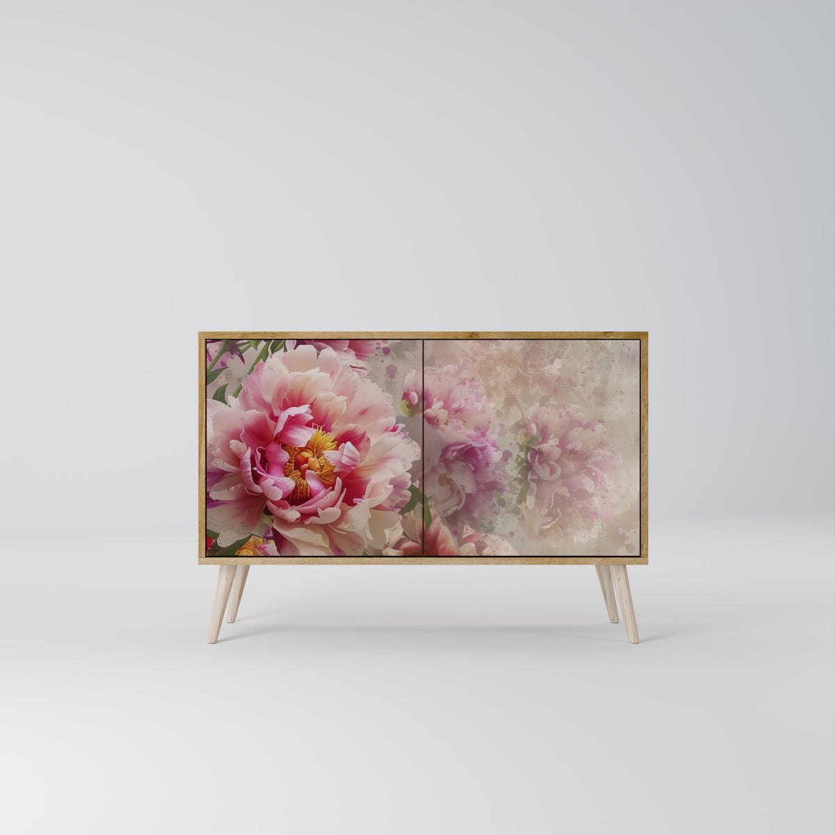 PEONY WHISPER Skänk med två dörrar