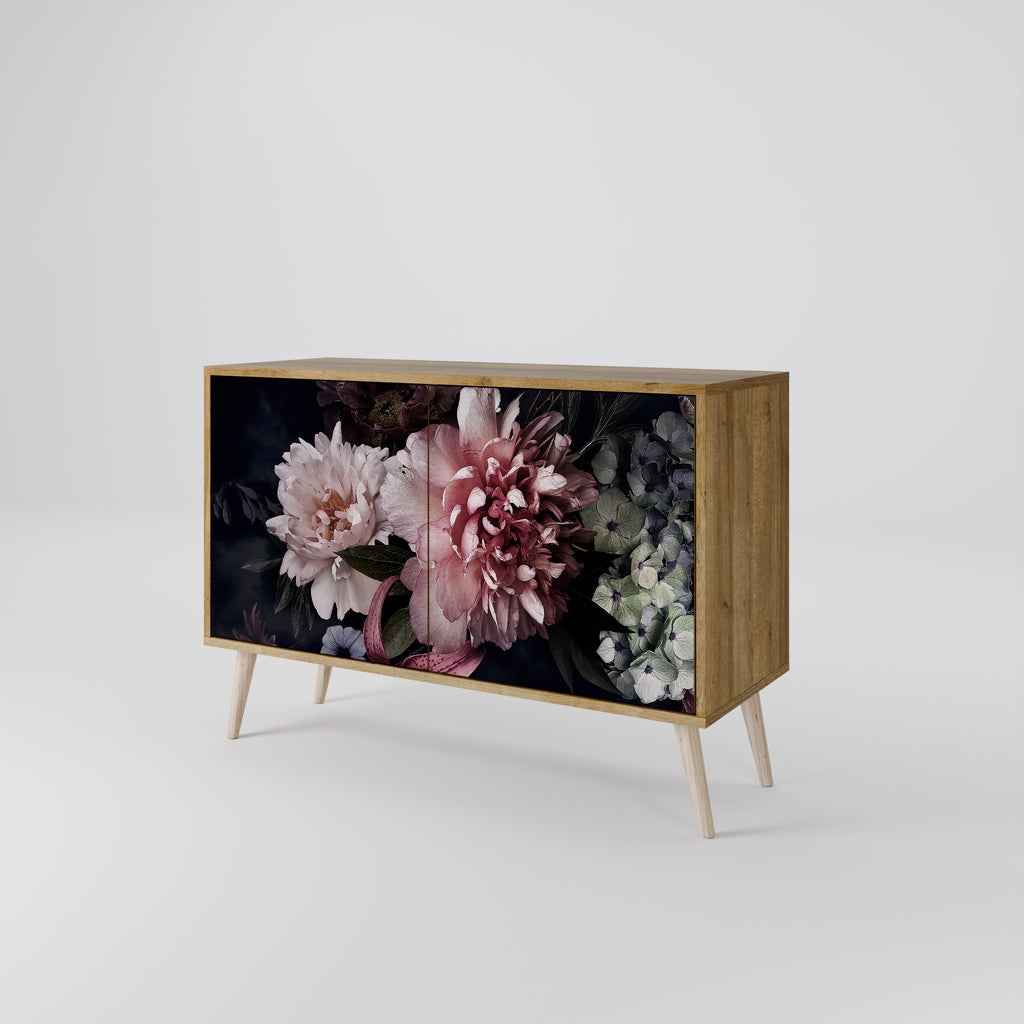 PURE BLOSSOM 2-Door Sideboard in Oak Effect