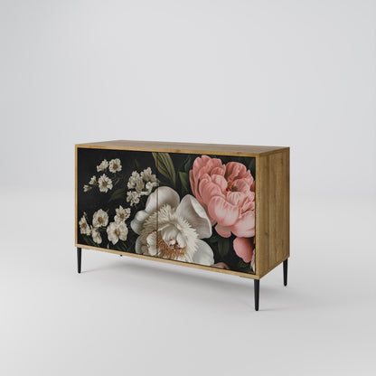 LUSH ELEGANCE 2-Door Sideboard in Oak Effect
