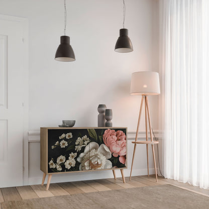 LUSH ELEGANCE 2-Door Sideboard in Oak Effect