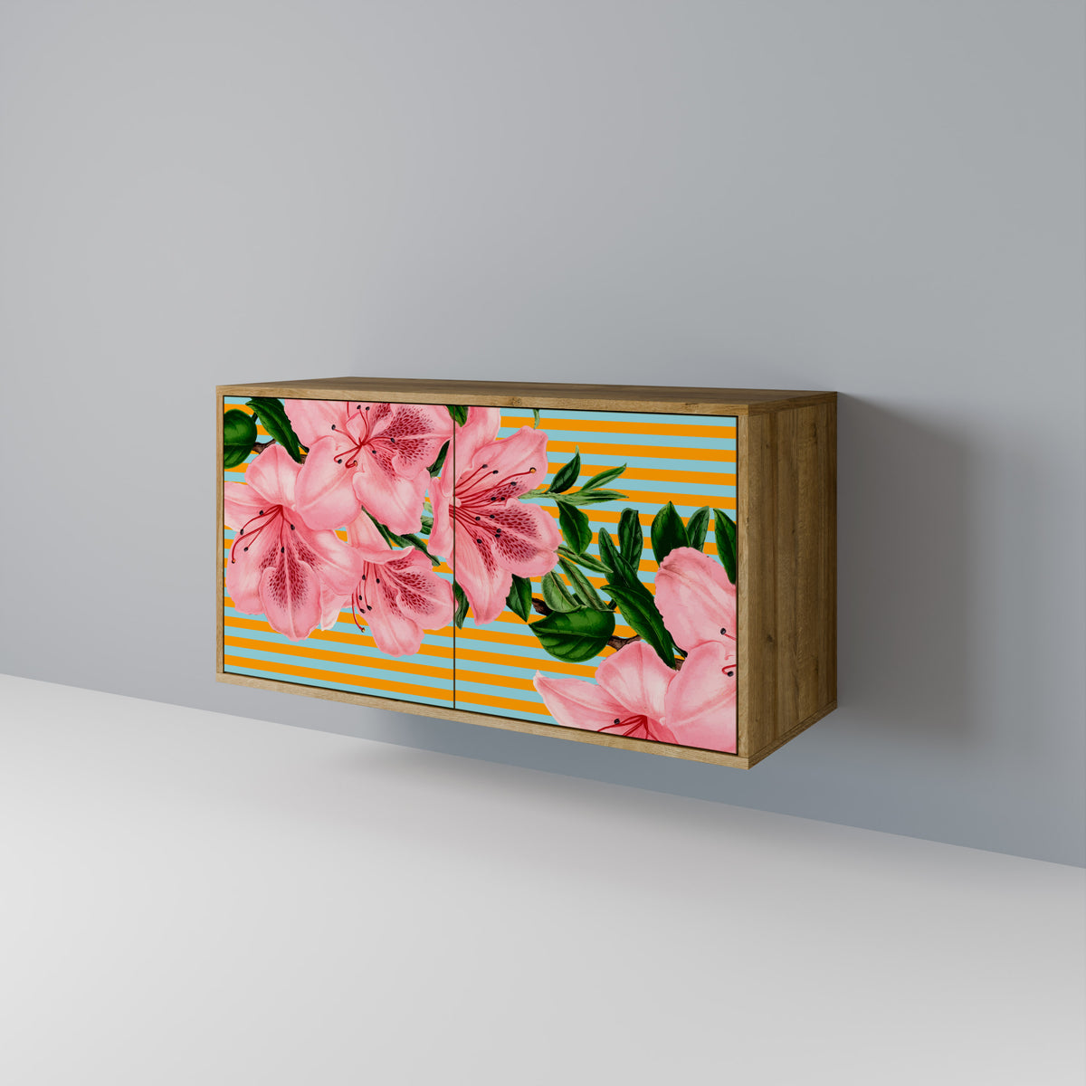FRAGILE BEAUTY Skänk med två dörrar