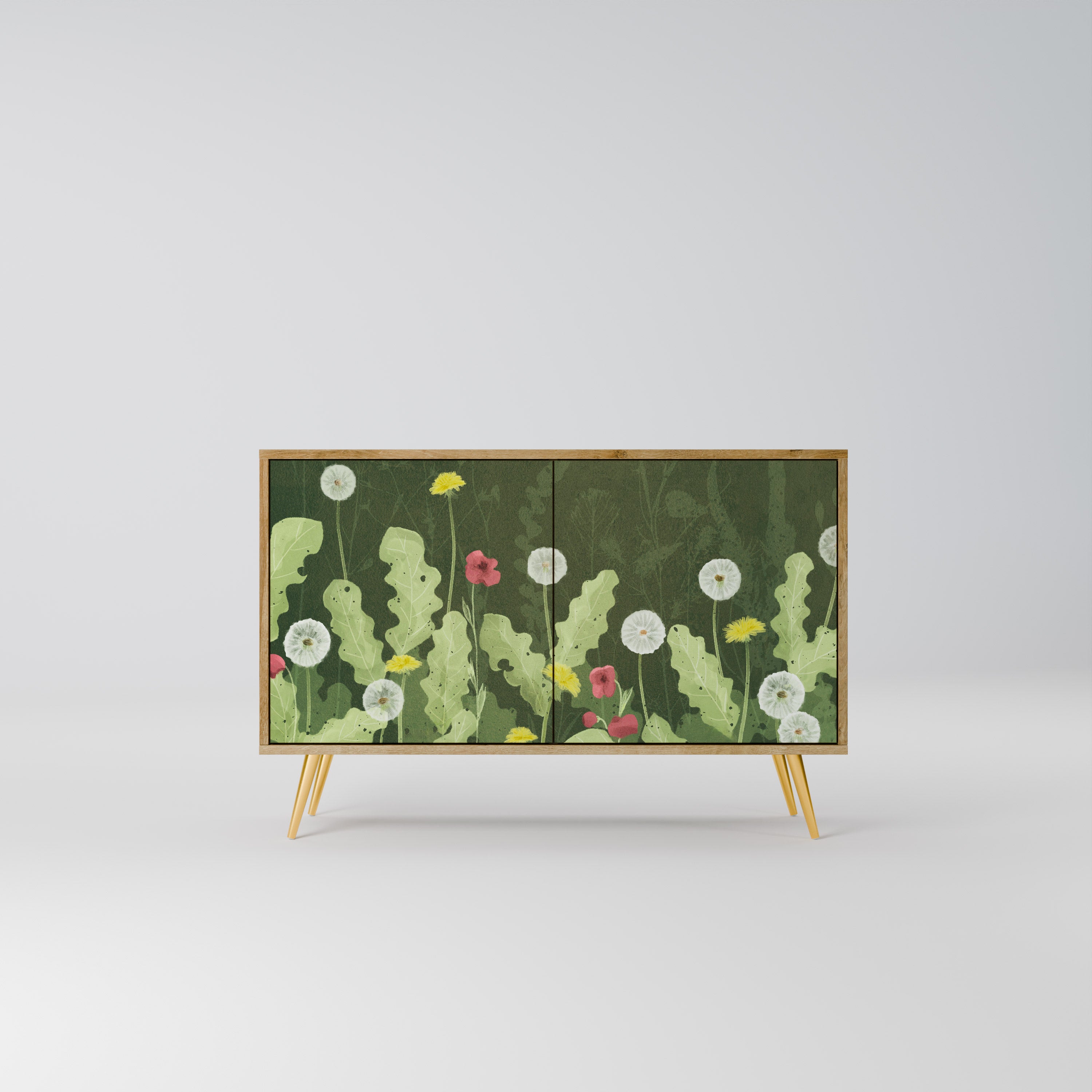 DANDELION AMUSE 2-Door Sideboard in Oak Effect