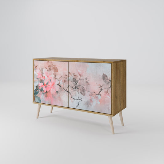 CHERRY BLOSSOM Skänk med två dörrar