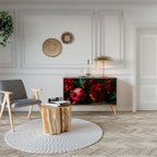 DAHLIAS AND POMEGRANATES 2-Door Sideboard
