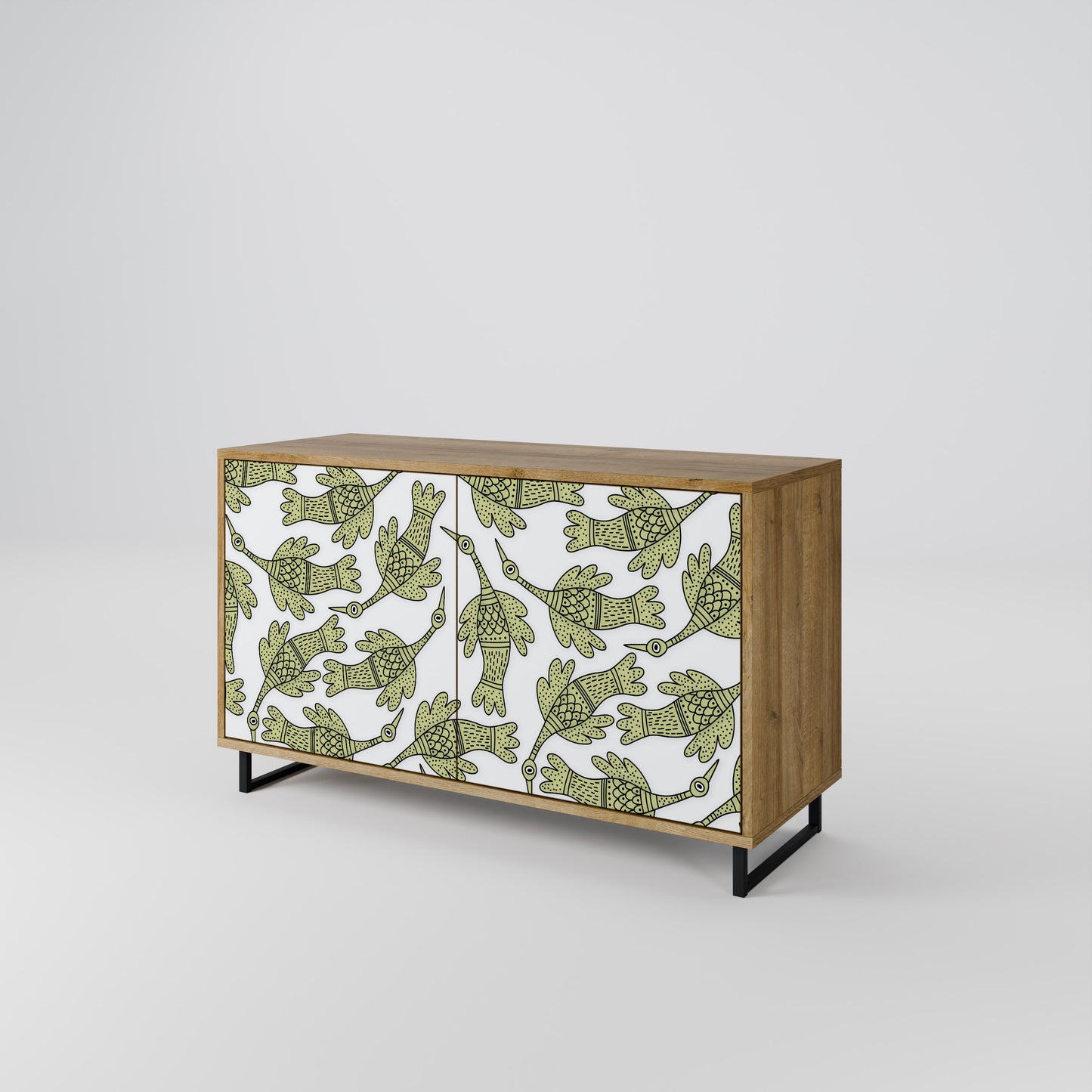 SEEDLING SONGBIRD 2-Door Sideboard in Oak Effect