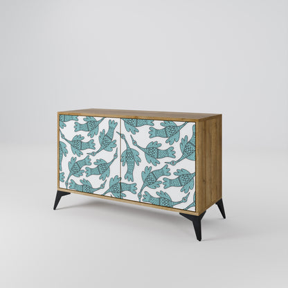 WATERSPOUT SONGIBIRD 2-Door Sideboard in Oak Effect