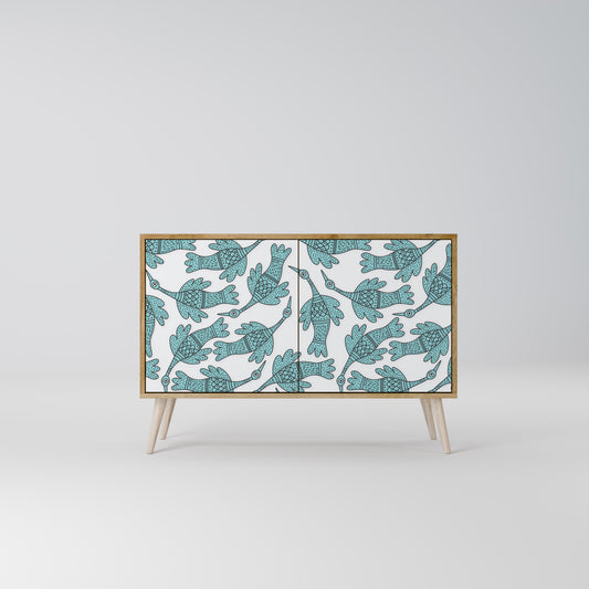 WATERSPOUT SONGIBIRD 2-Door Sideboard in Oak Effect