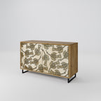 ALMONDINE SONGBIRD 2-Door Sideboard in Oak Effect