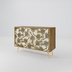 ALMONDINE SONGBIRD 2-Door Sideboard in Oak Effect