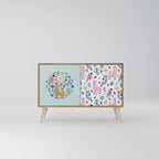 COLORFUL ALPACAS 2-Door Sideboard
